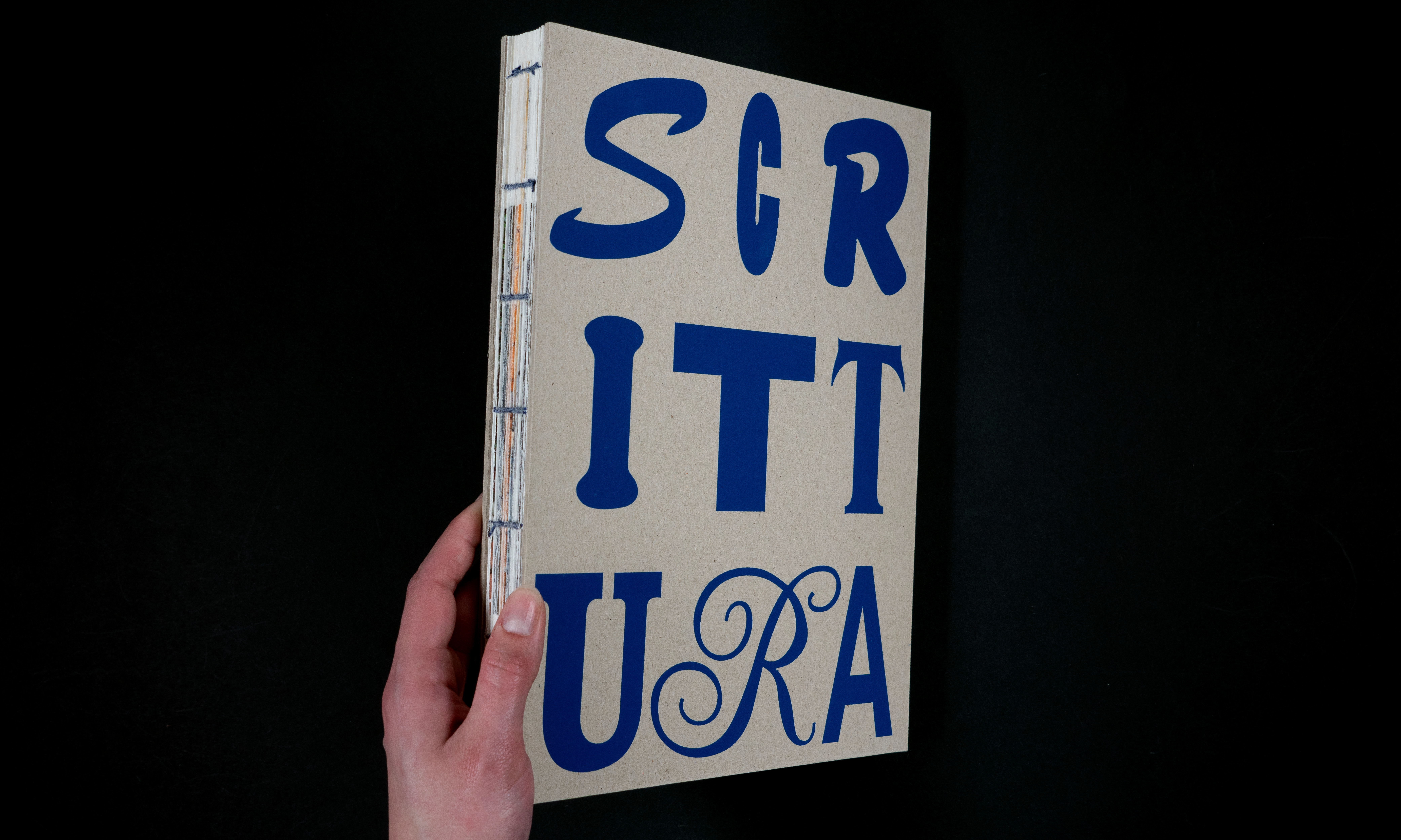 Foto Publikation über Typografie in Rom